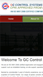 Mobile Screenshot of gccontrolsystems.com